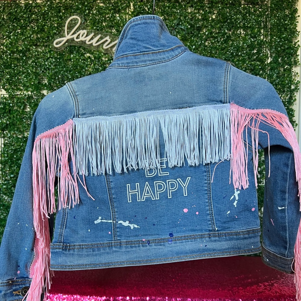 Custom denim jacket